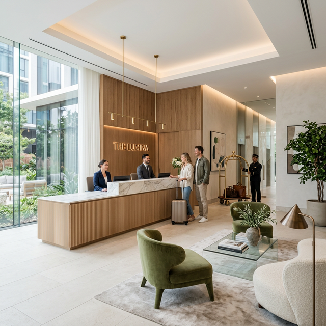 Modern Hotel Reception